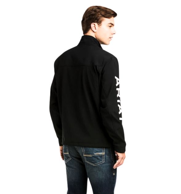 Men's Ariat New Team Softshell Jacket - Black