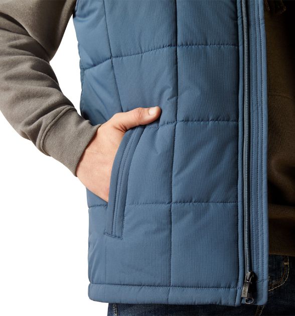 Ariat Men's Crius Insulated Vest – Steely Blue