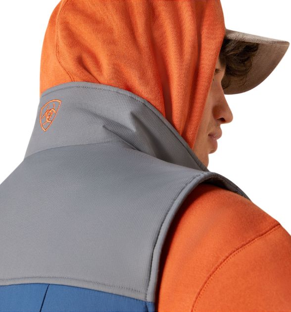 Ariat Men's Crius Insulated Vest  – Blue Grey