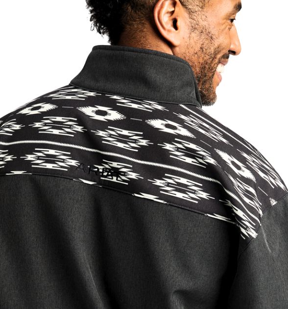 Men's Ariat Chimayo Vernon 2.0 Softshell Jacket - Charcoal