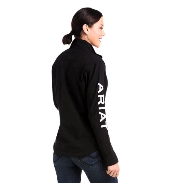 Women's Ariat New Team Softshell Jacket - Black