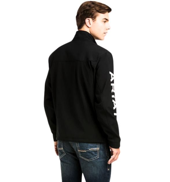 Men's Ariat New Team Softshell Jacket - Black