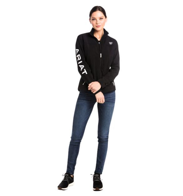 Women's Ariat New Team Softshell Jacket - Black