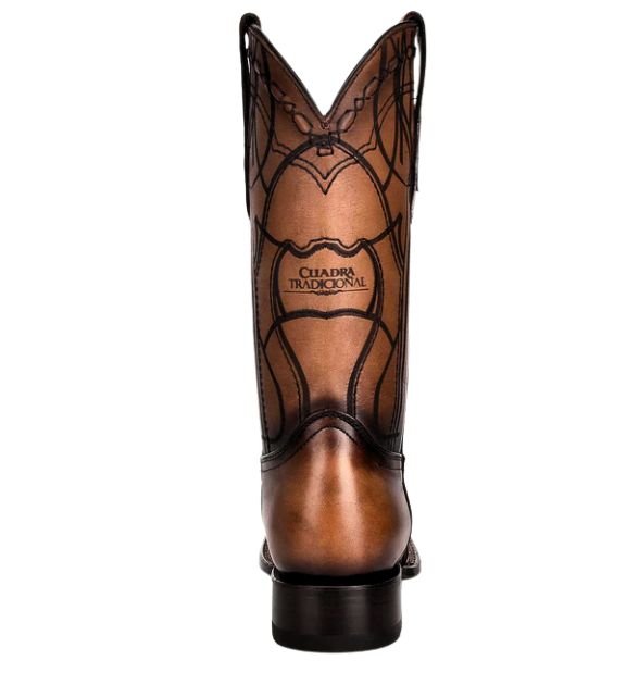 Cuadra Men's Bovine Leather Square Toe Boot - Brown