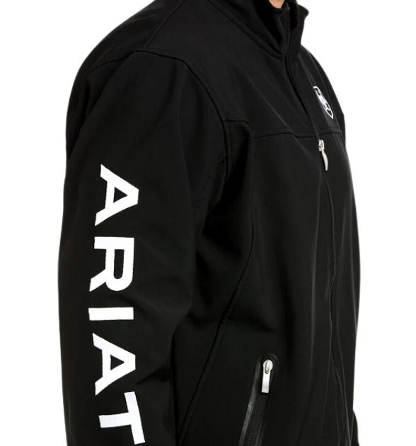 Men's Ariat New Team Softshell Jacket - Black