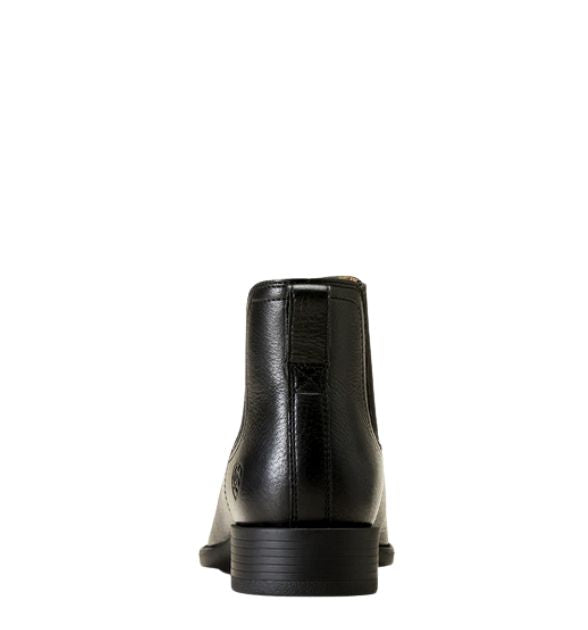 Men's Ariat Booker Ultra Square Toe Western Boot - Black Deertan