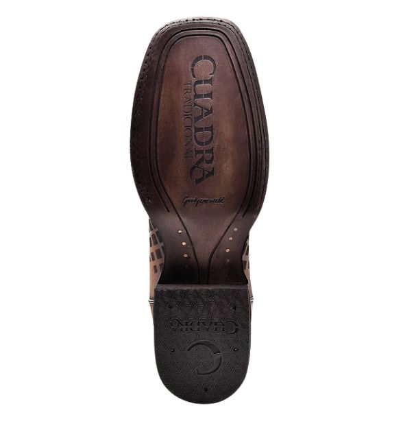 Cuadra Men's Bovine Leather Square Toe Boot - Brown