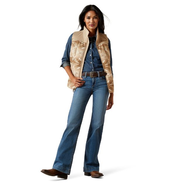 Ariat Women’s Crius Insulated Vest - Savannah Tan