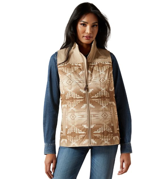Ariat Women’s Crius Insulated Vest - Savannah Tan