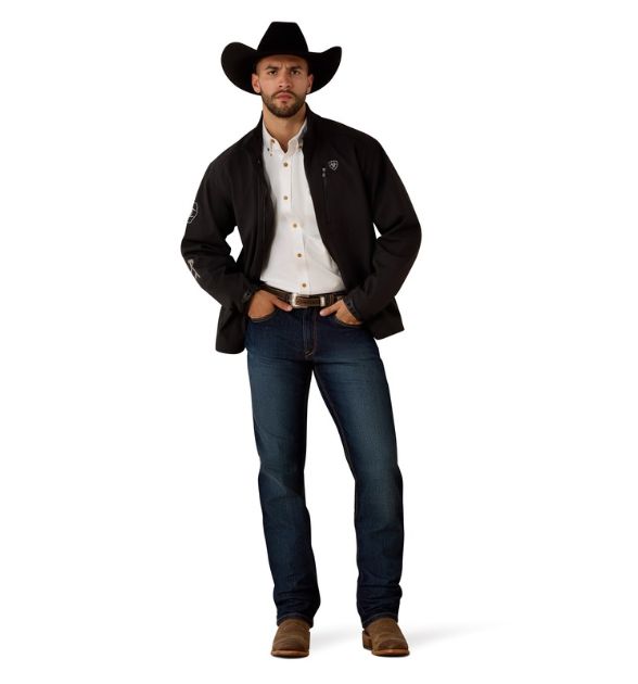 Ariat Men's Logo Softshell Jacket - Black