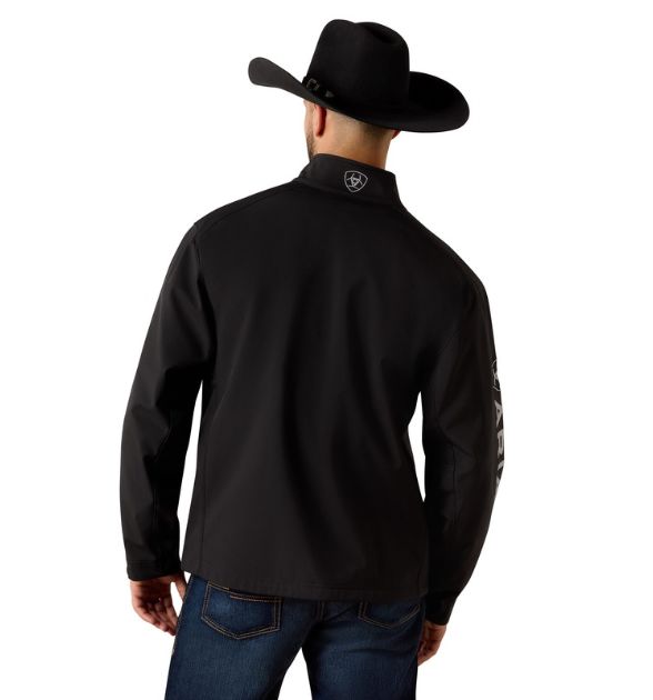 Ariat Men's Logo Softshell Jacket - Black