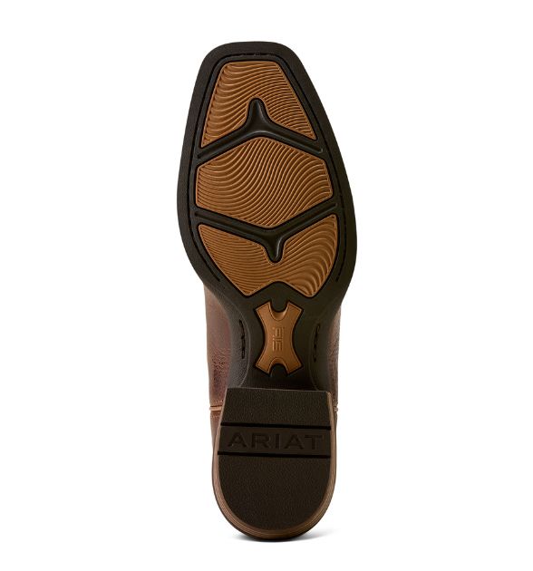 Ariat Women's Lucero Narrow Cutter Toe Western Boot – Deepest Tan/Chocolate Snake Print
