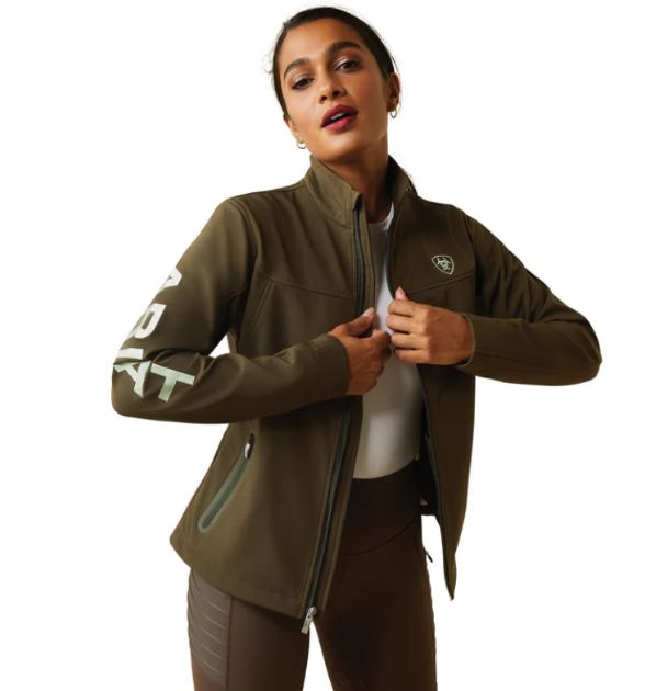 Ariat Women's New Team Softshell Jacket Relic Green