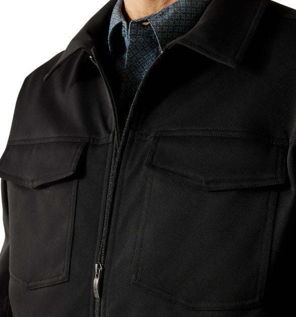 Ariat Men's Sentinel Jacket – Black | Western Softshell Jacket