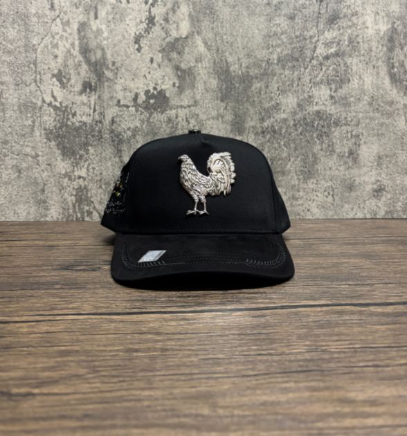 Bigg Boss Men's Gallo Snapback Cap – Black | Rooster Western Hat