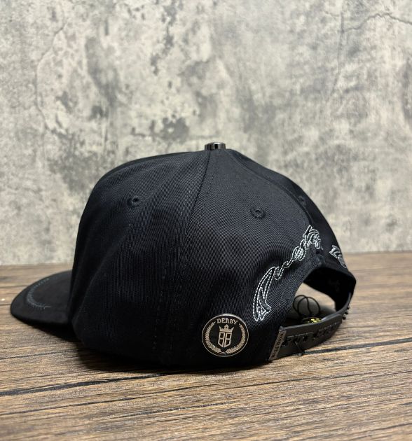 Bigg Boss Men's Gallo Snapback Cap – Black | Rooster Western Hat