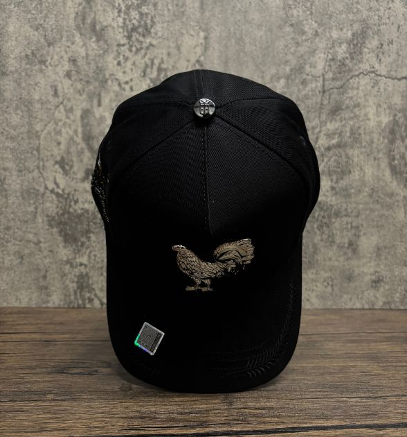 Bigg Boss Men's Gallo Snapback Cap – Black | Rooster Western Hat