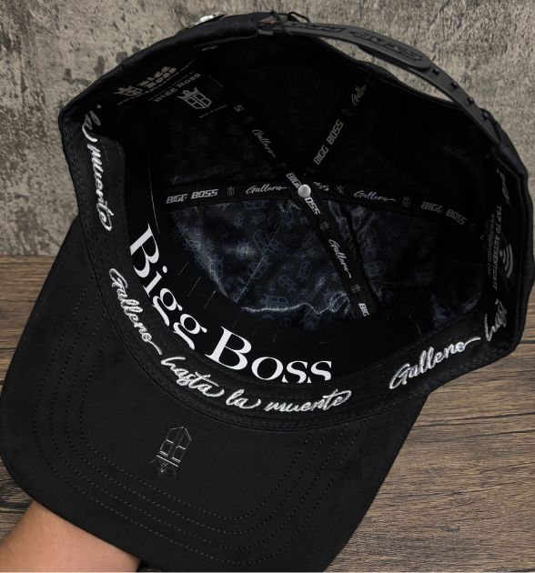 Bigg Boss Men's Gallo Snapback Cap – Black | Rooster Western Hat