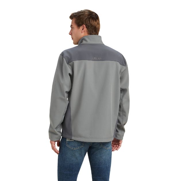 Ariat Men's Vernon 2.0 Softshell Jacket – Jetty Gray | Western Wear