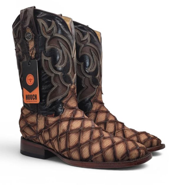Men's Hooch Pirarucu Print Western Boot Orix