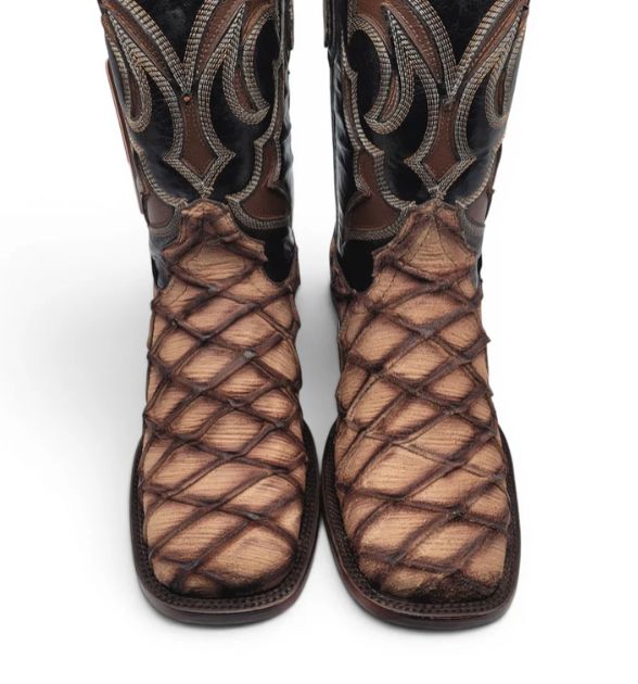 Men's Hooch Pirarucu Print Western Boot Orix