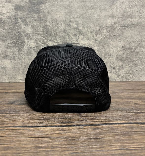 Cuadra Unisex Bovine Leather Mexico Limited Edition Cap - Black
