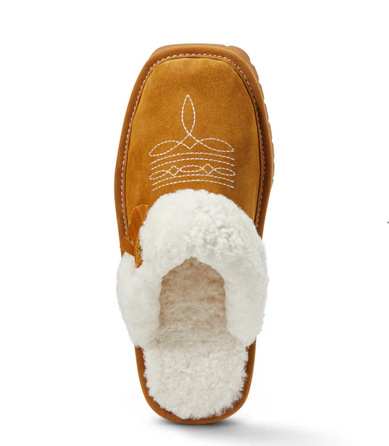 Women's Ariat Jackie Square Toe Slipper - Chestnut