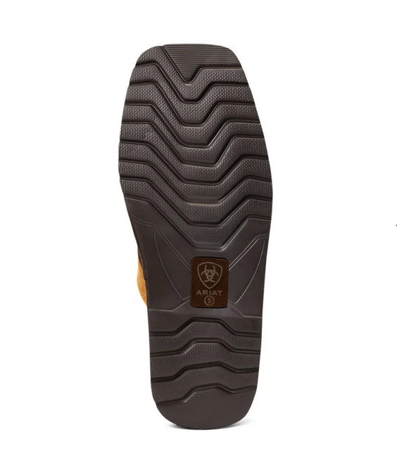 Men's Ariat Silversmith Square Toe Slipper - Chocolate