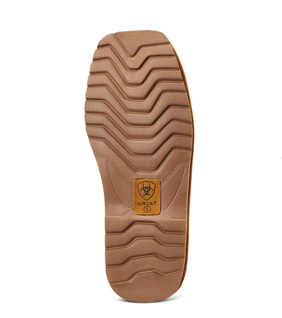 Men's Ariat Silversmith Square Toe Slipper - Chestnut