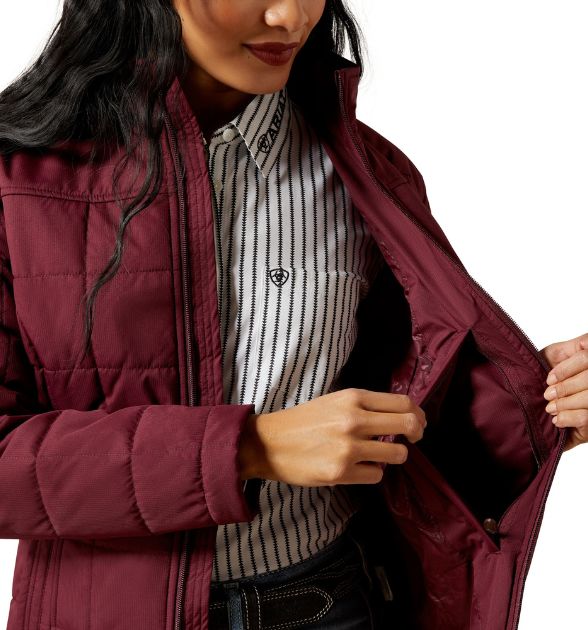 Ariat Women’s Crius Insulated Jacket – Windsor Wine