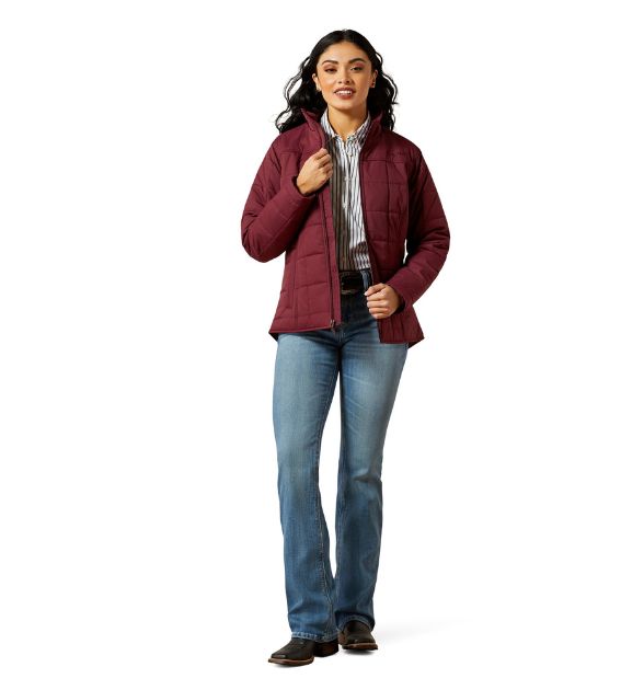 Ariat Women’s Crius Insulated Jacket – Windsor Wine