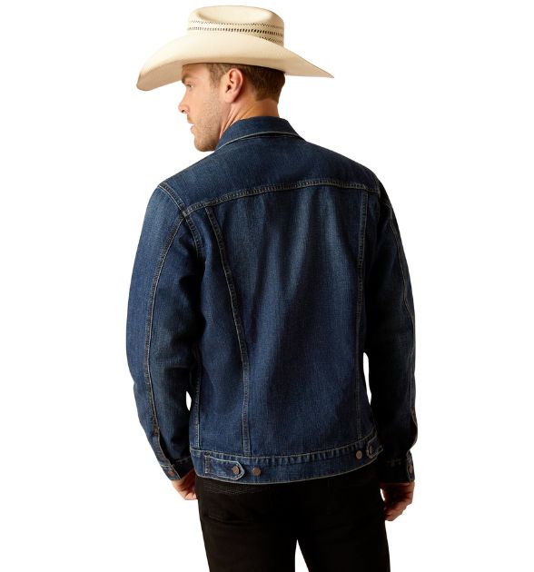 Ariat Men's Denim Team Trucker Jacket, Richford