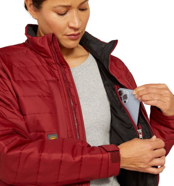 ARIAT Work Women's Insulated Jacket – Cabernet Red
