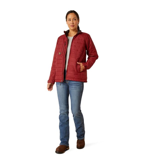 ARIAT Work Women's Insulated Jacket – Cabernet Red