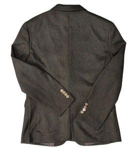 BC1 Collection Men's Yucateco Blazer Brown - Back View