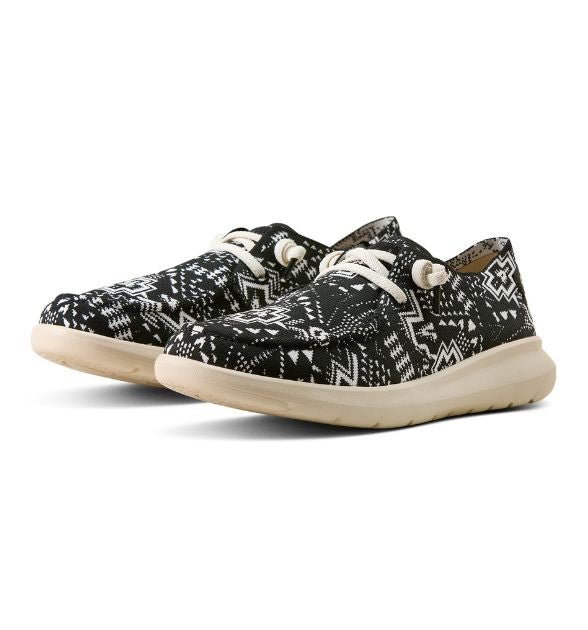 Ariat Women's Hilo Shoes – Black Southwest Print | Western Shoes
