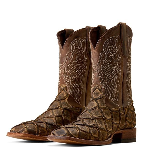 Ariat Men's Riverside Western Boots – Pirarucu Print