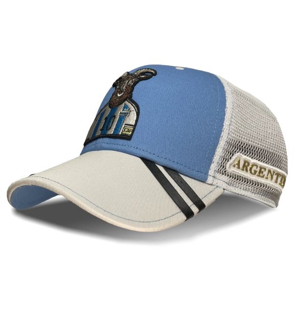 Corne Collection Goat Argentina Cap - Sky Blue