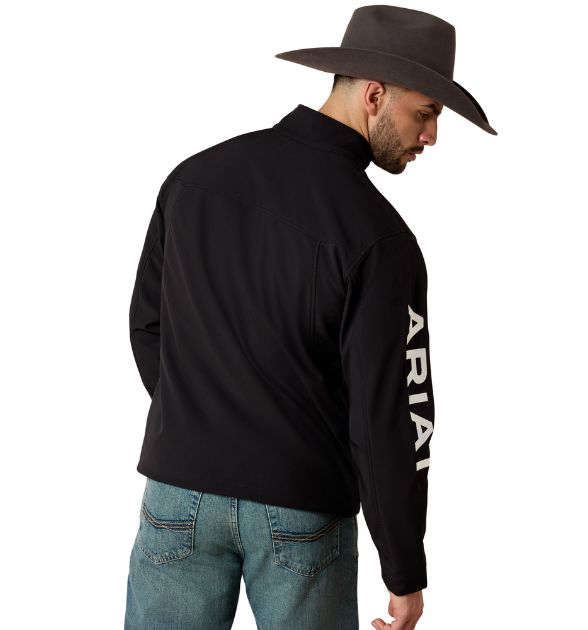 Men's Ariat New Team Softshell Jacket - Black