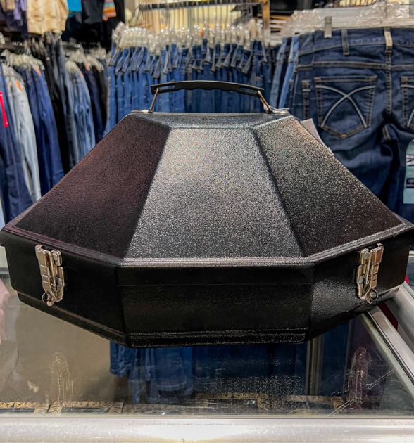 Hammer Plastics Classic Western Hat Carrier, Black