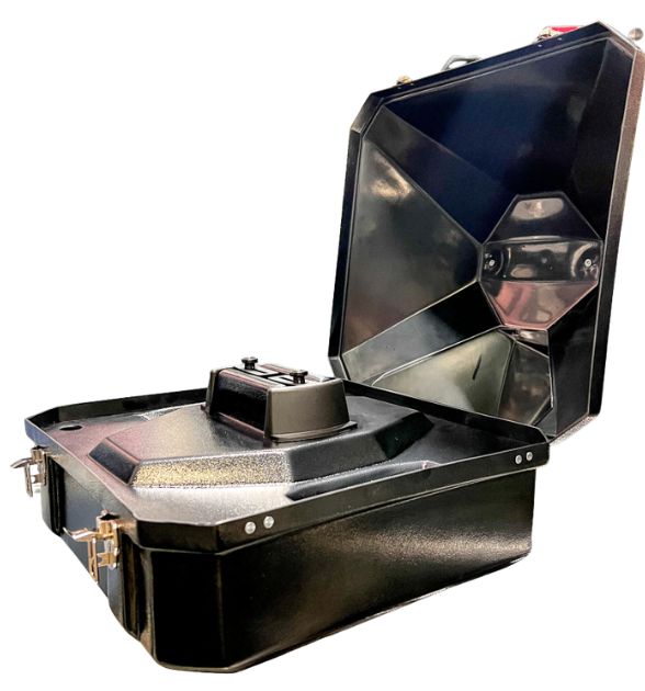 Hammer Plastics The Presidential Hat Carrier, Black