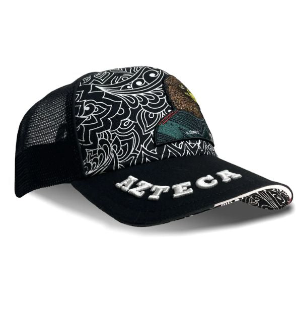 Corne Collection Azteca Mexico Cap - Black