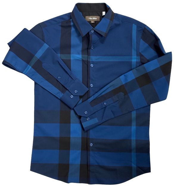 Men's Shirt The Blue Classic Collection - Blue
