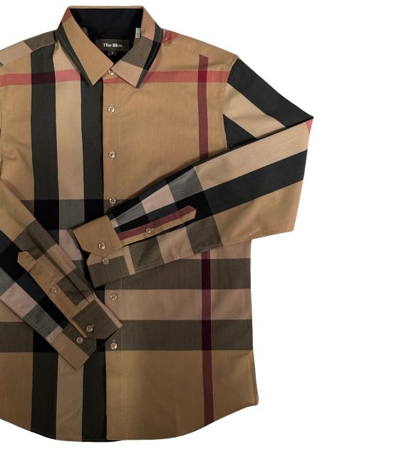 Men's Shirt The Blue Classic Collection - Khaki